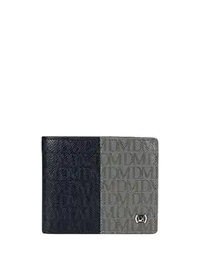 Da Milano Genuine Leather Black Mens Wallet (MW-10267)
