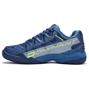 YONEX Badminton Shoes Dominant MACO Blue Silver Volt 7/8903224359126