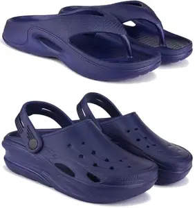 BERSACHE Men Clogs with Regular wear | Ultra Soft & Flexibility Technology Multicolor