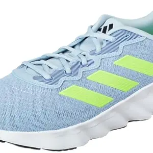 Adidas Women Mesh Switch Move U Running Shoe WONBLU/LUCLEM/CREBLU (UK-8)