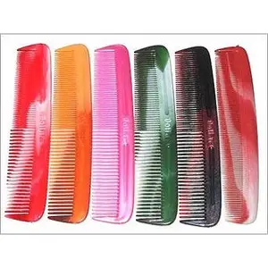 looks like fashionGrooming Plastic Hair Combs for Men and Women (Cherry) - Pack of 4