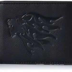 Justrack Men Dark Black Color Genuine Leather Money Purse (LWM00211-JT_8)
