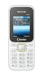 Snexian Guru 310 Dual SIM GSM Mobile Phone (White) price in India.