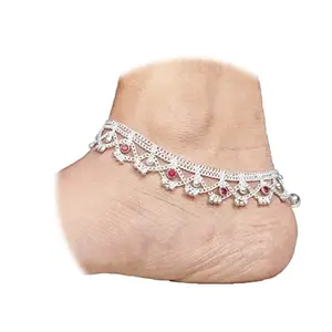Fashion Delight Most versetile Silver Plated Woman Anklets