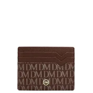 Da Milano Leather Card Holder for Men & for Women - Brown