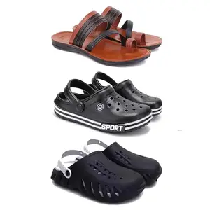 DRACKFOOT Men's Sandals | Lightweight Wear| Stylish & Easy to Wear For Men's GRT-SAN-(3-COMBO)-3151-3014-3149-10