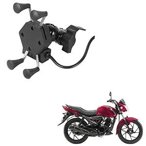 Auto Pearl -Waterproof Motorcycle Bikes Bicycle Handlebar Mount Holder Case(Upto 5.5 inches) for Cell Phone - Suzuki Slingshot