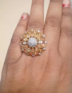 Bhagwati jewels art | Stylish womens traditional rings 5033