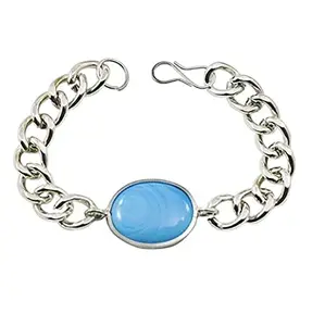 Sumoki Salman Khan Bracelet for men Being Human Jewellery Steel Silver lucky stone Friendship Bracelet band for Men and Boys