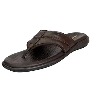 Hush Puppies Black Leather Formal Sandals for Men