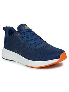 ABROS Men's Prime-N ASSG1112N Sports Shoes_Teal/Orange_7UK