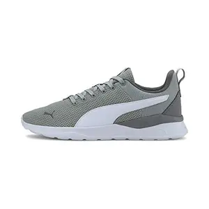 Puma Unisex Adult Anzarun Lite Aqua White-Ultra Gray Running Shoe-9 Kids UK (37112812)