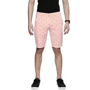 The Indian Garage Co Men Slim Fit Solid Mid-Rise Chino Shorts