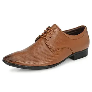 Centrino Tan Formal Shoe for Mens 2801-3