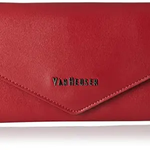 Van Heusen Women's Dark Green Wallet-Solid V Flap-OneSize (VWBGIRGFF002229)