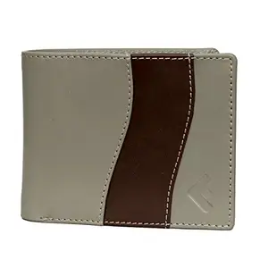 Fustaan Men Genuine Leather Grey, Brown Designer Wallet