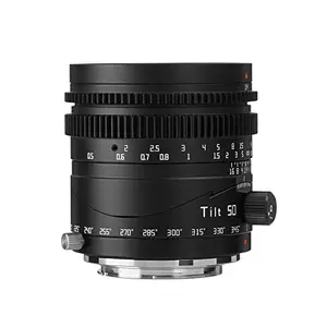 TTARTISAN TTArtisan 50mm F1.4 Tilt Manual Lens Large Aperture Full Frame Tilt Portrait Lens Compatible with Fuji X Mount Cameras X-A1、X-A10、X-A2、X-A2、X-A3、X-A5、X-A7、X-M1、X-M2、X-H1、X-T1、X-T10、X-T2