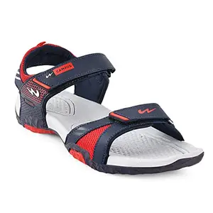 Campus Men's Corel BLU/RED Sports Sandals - 6UK/India GC-22490