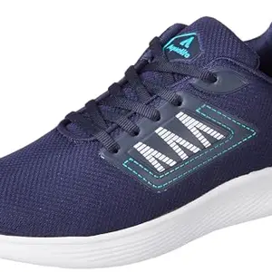 Aqualite Men Neymar Shoes, N.Blue/S.Green, 10 UK/India