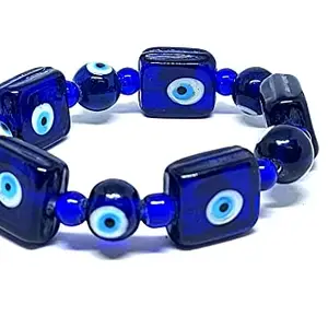 ASTROGHAR Evil Eye Box Shaped Multi Color Protection Bracelet For Men & Women