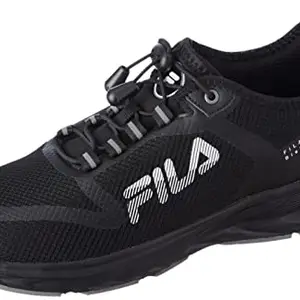 FILA Mens Timekeeper BLK/BLK/WHT Running Shoes 11010551 11