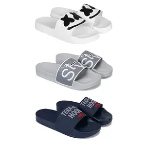 DRACKFOOT Men's Sandals | Lightweight Wear| Stylish & Easy to Wear For Men'S GRT-San-(3-COMBO)-3030-1589-1588-8