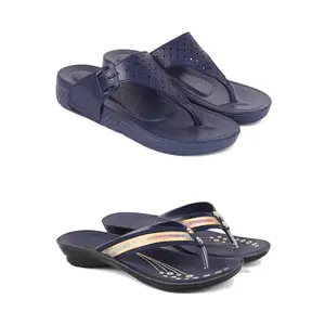 Women?s Flat Sandals,Stylish Heeled Sandals for Women B_(Combo 2)-1985-1957-5-EURO-36