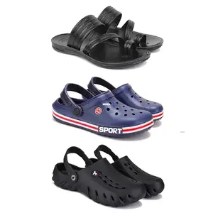 DRACKFOOT Men's Sandals | Lightweight Wear| Stylish & Easy to Wear For Men's GR-SAN-(3-COMBO)-3152-3015-3144-8
