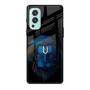 Techplanet -Mobile Cover Compatible with ONEPLUS NORD 2 GOD Premium Glass Mobile Cover (SCP-266-gloneplusnord2-197) Multicolor