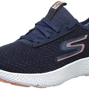 Skechers Womens Horizon - Cool IT Navy/Coral Running Shoes -3 UK (6 US) (128072)