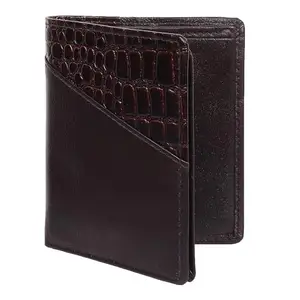 G&H Genuine Leather Card Holder, | RFID Card Holder Leather Wallet for Men,ATM Card Wallet with 10 Card Slots, Gift for Valentine Day,Fathers Day,Birthday (Brown)