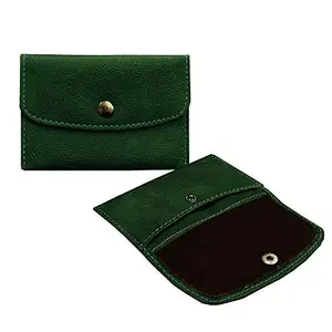 MATSS Raksha Bandhan Special Green Faux Leather Wallet with Rakhi Combo Gift