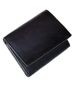 ibex Men Black Genuine Leather Wallet