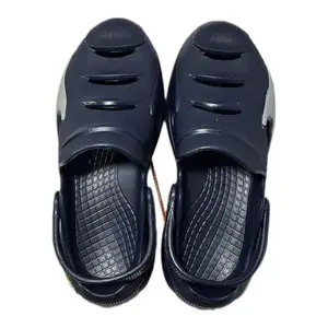 Unisex Garden Clogs, Navy Blue, Slip-Resistant Sole, Ventilated Design (Blue, UK Footwear Size System, Adult, Men, Numeric, Medium, 9)