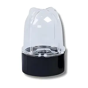 AURA PLAY | Nutri Blender Jars Attachment Suitable for Wonderchef NB/Bolt/Smart/Prestige, High Speed Blender (Black) Blend Bowl Capacity (300ML)