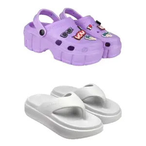 ZENWEAR Soft Classic Casual wear with Ultra Soft Flexibility Technology Sandal for Women -2012-6108 Multicolor