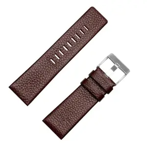 RAYYN "DEZIRE2 Leather Watch Strap // Compatible With ''DIESEL'' Watches (Brown, 28 MM)