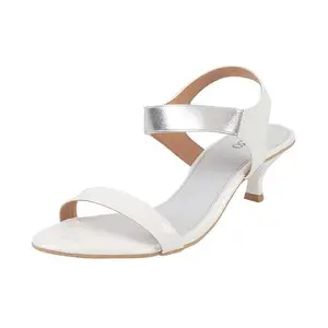 Metro Womens Synthetic White Sandals (Size (6 UK (39 EU))