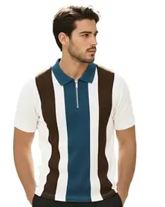 Enitor Men’s Oversized Cotton Printed T-Shirt, Formal Round-Neck T-Shirt for Men, Graphic Print Tshirts for Boy, Casual Tshirt for Boys