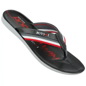 WALKAROO BW3505 Mens Sandals for Casual Wear and Regular use for Indoor & Outdoor - Black