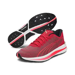 Puma Womens Electrify Nitro Turn WNS Persian Red Running Shoe - 6UK (37677003)