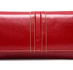 Bagg Zone (Red) Ladies Leather Wallet
