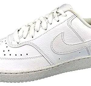 Nike Mens Court Vision LO NN White/White-White Running Shoe - 7 UK (DH2987-100)