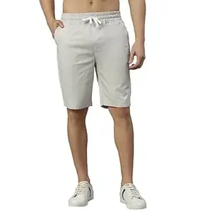Thomas Scott Men's | Solid | Chino Shorts | Regular Fit | Cotton Elastane | Above Knee | Casual Short