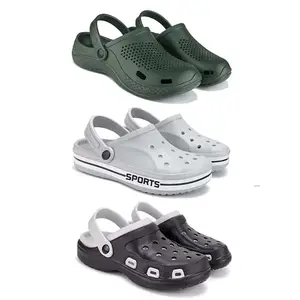 DRACKFOOT Men's Sandals | Lightweight Wear| Stylish & Easy to Wear For Men'S GR-San-(3-COMBO)-3161-3067-3018-10