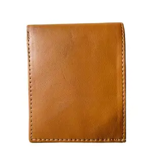 RFID Blocking Leather Wallet, Small, Badger