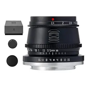 TTArtisan TTArtisan 35mm F1.4 APS-C Manual Focus Lens Compatible with Fuji Fujifilm X-Mount, X-A1, X-A10, X-A2, X-A2, X-A3, X-A5, X-A7, X-M1, X-M2, X-H1, X-T1, X-T10 X