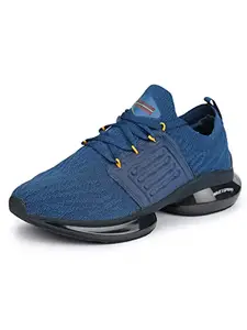 ABROS Men's Rockford-O ASSG1105O Sports Shoes_Teal/Mustard_9UK