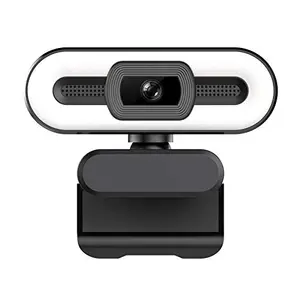 RYAP 4K USB Plug and Play Webcam with Built-in Microphone for Live Stream Call Conference Online Teaching