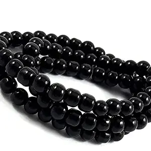 ZEGEL- B1 Black Crustal Glass Beads Bracelets & Beaded Jewellery for Men and Women, Boys Bracelets, Male Bands, Girls Bracelets Band, Boys Girls Hand Band- QS001